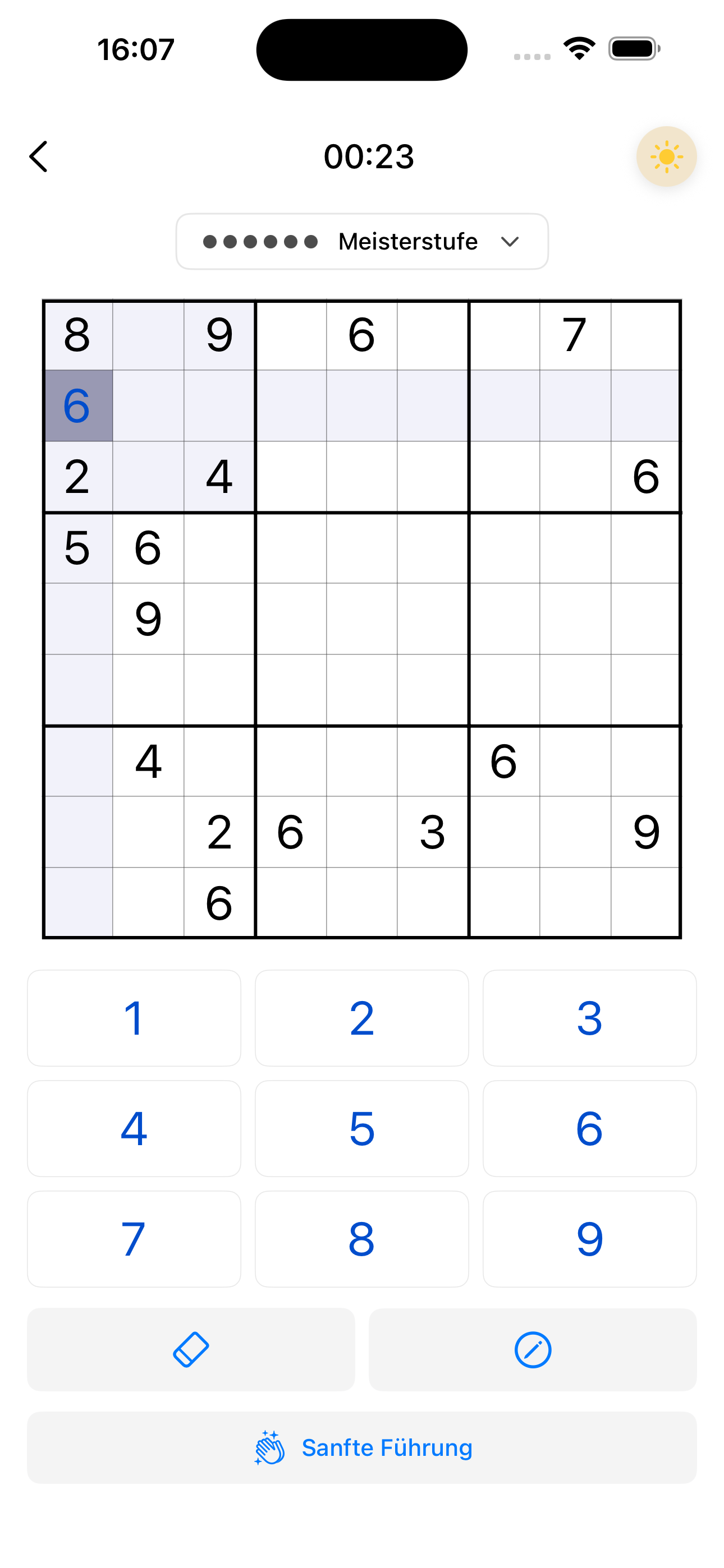Sudoku Meditation Light Mode